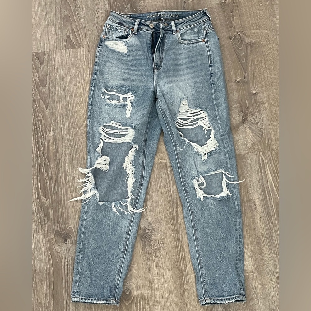 Highest rise mom jean